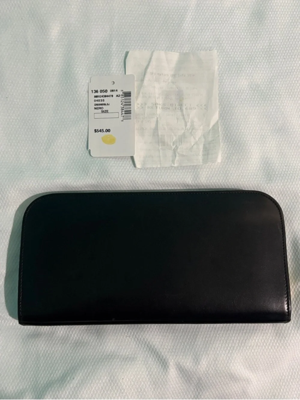 Saint Laurent Amarena Calfskin Leather Zip-Around Wallet - Picture 4 of 16